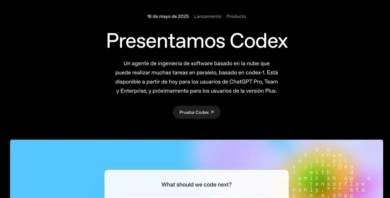 OpenAI lanza Codex 2.0: computer use, 90+ plugins, memoria persistente y browser integrado (la evolución del coding agent a workstation total)
