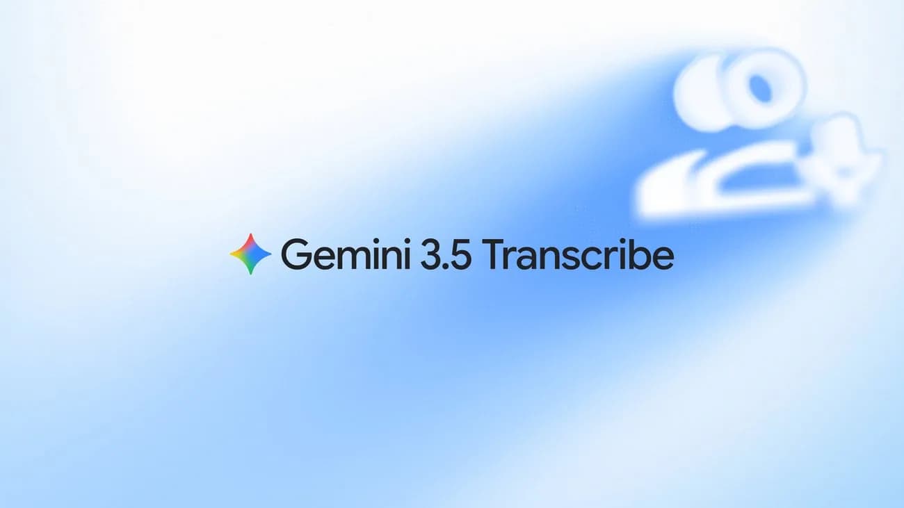 Google lanza Gemini 3.5 Transcribe: speech-to-text en 85+ idiomas con WER de 2.6%