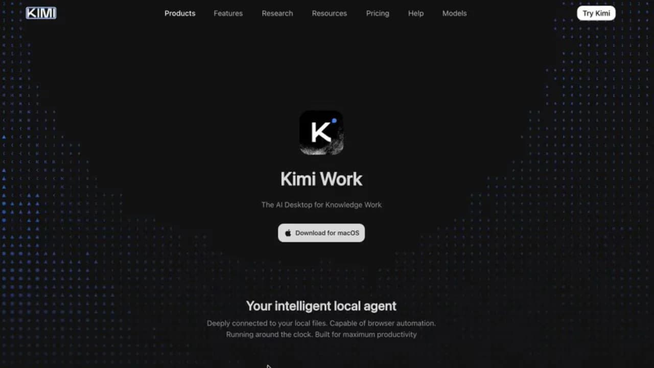 Kimi Work: el agente IA local de Moonshot AI para knowledge workers (guía completa)