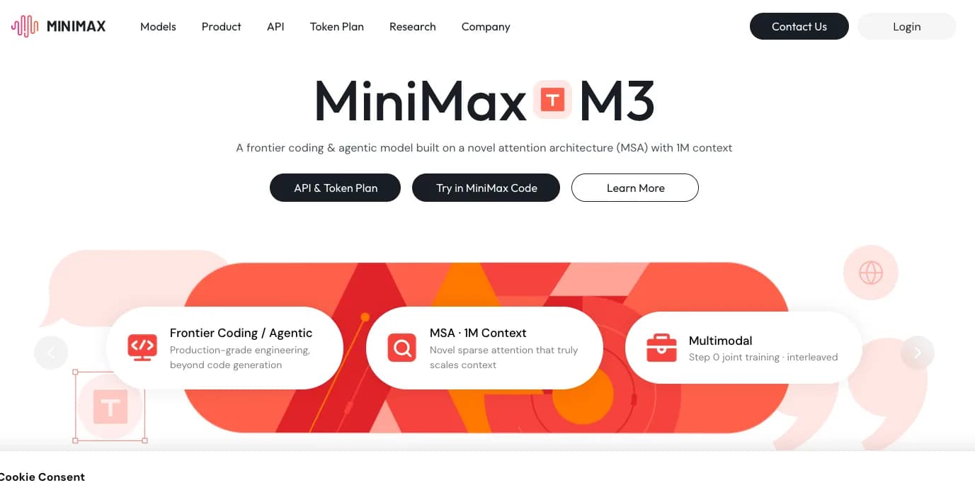 MiniMax M3: El avance en IA con programación, multimodalidad y análisis de grandes volúmenes de datos