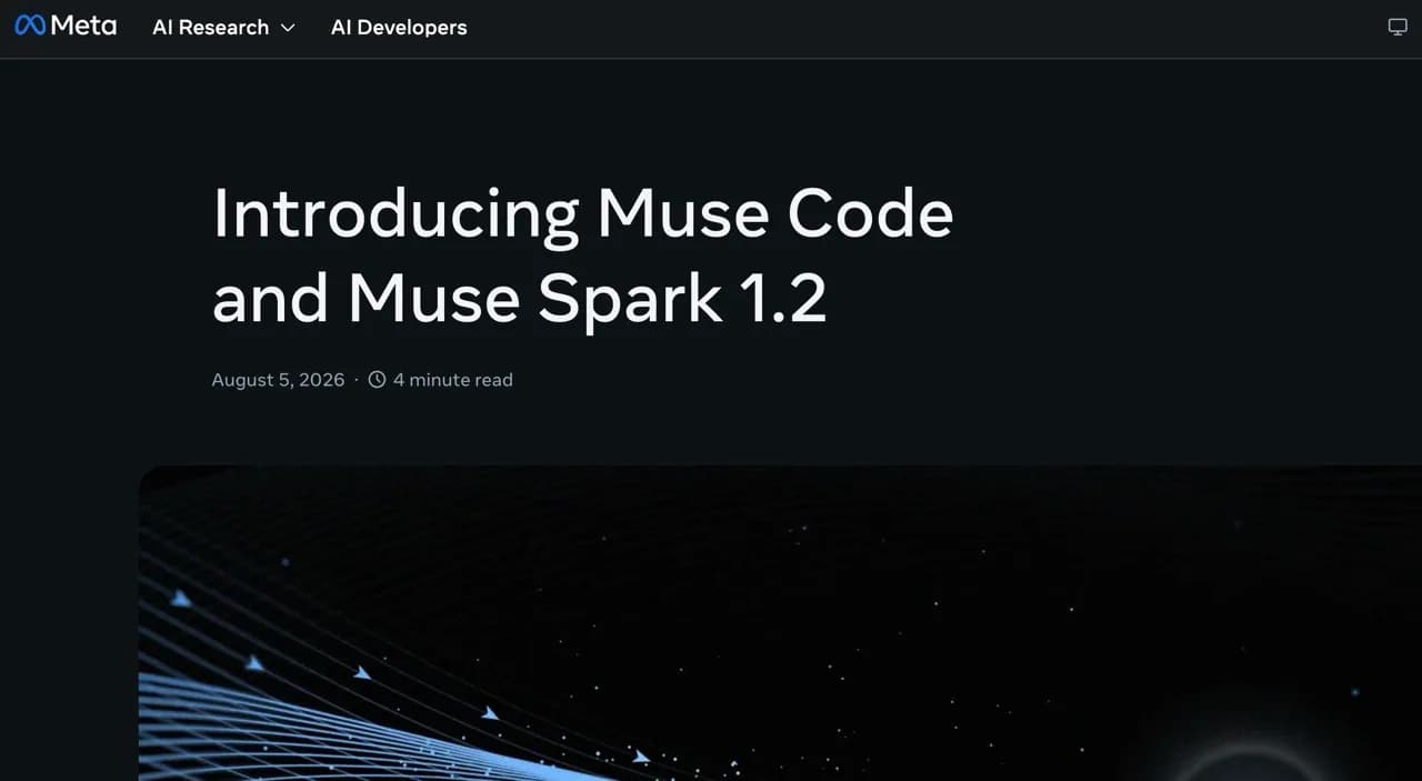 Meta lanza Muse Code: el agente de IA para programar en repositorios grandes (análisis 2026)