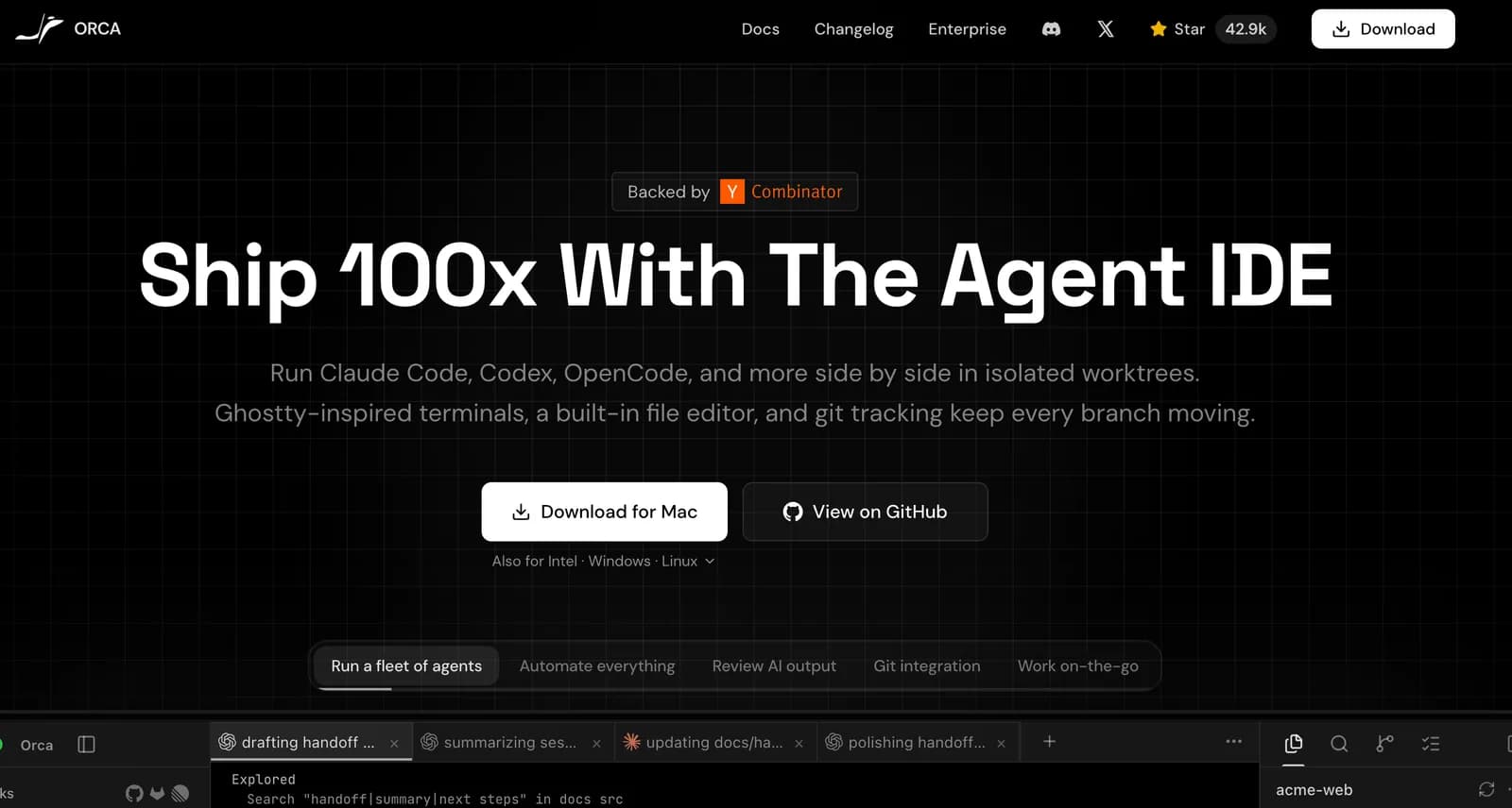 Orca: el Agent Development Environment para correr 30+ agentes IA en paralelo (tutorial de instalación y uso completo)